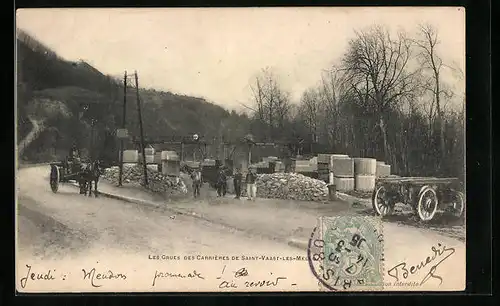 AK St-Vaast-les-Mello, Les Grues des Carrières, Steinbruch