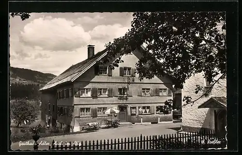 AK Aach / Allgäu, Gasthaus Adler