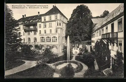 AK Jordanbad, Kurhaus u. Wasserheilanstalt