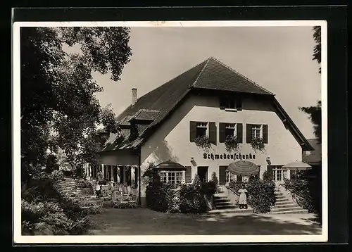 AK Mainau im Bodensee, Gasthaus Schwedenschenke