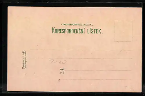 Lithographie Prag / Praha-Uhrineves, Telocvicna Sokola, Prazska ulice, Obecna skola