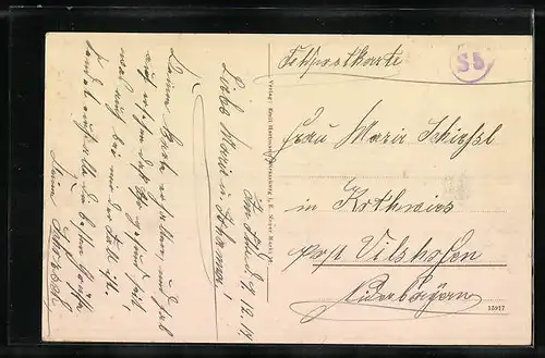 AK Colmar i. E., Im kleinen Venedig