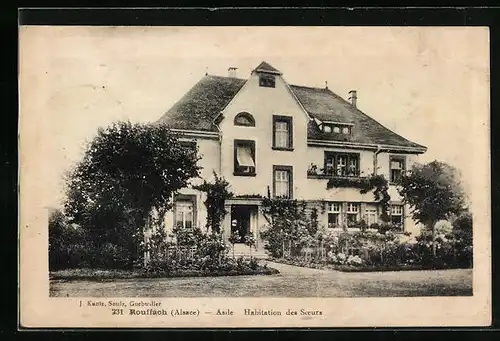 AK Rouffach /Alsace, Asile Habitation des Soeurs