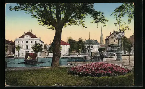 AK Mülhausen, Partie am Kanal