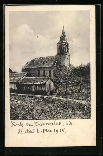 AK Bernweiler, Kirche 1915