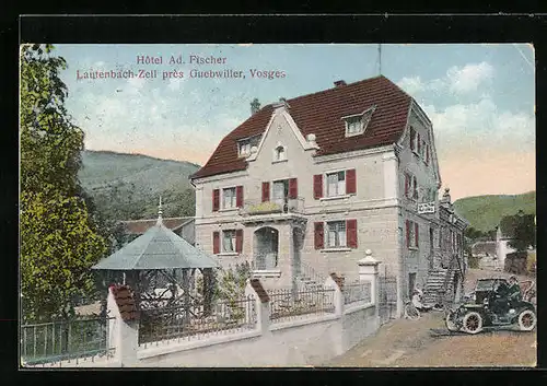 AK Lautenbach-Zell, Hotel Ad. Fischer