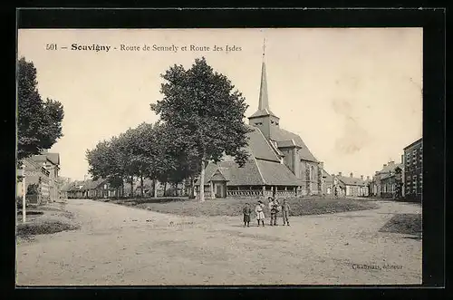 AK Souvigny, Route de Sennely et Route des Isdes