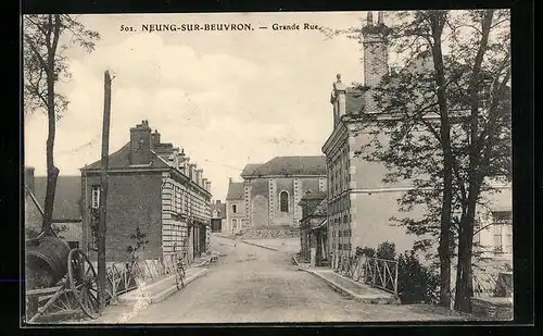 AK Neung-sur-Beuvron, Grande Rue