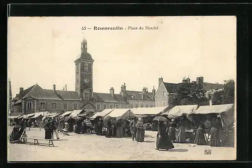 AK Romorantin, Place du Marché