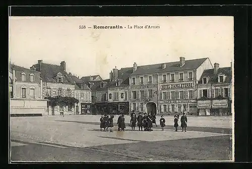 AK Romorantin, La Place d`Armes