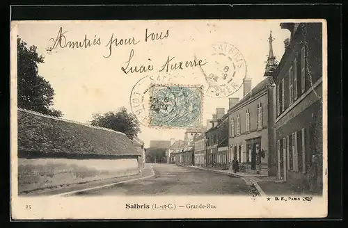 AK Salbris, Grande-Rue