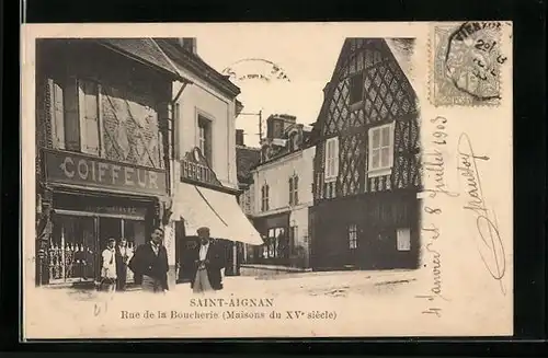AK Saint-Aignan, Rue de la Boucherie