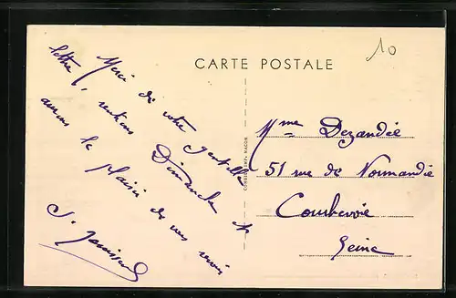 AK Salbris, Un coin pittoresque