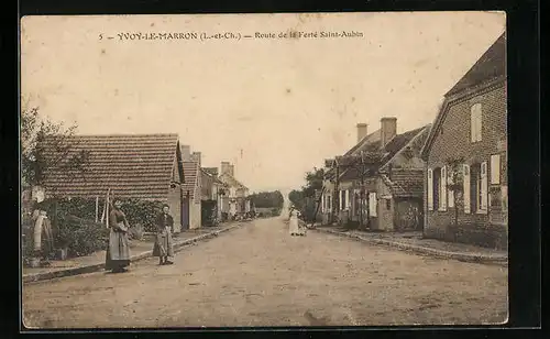 AK Yvoy-Le-Marron, Route de la Ferte Saint-Aubin