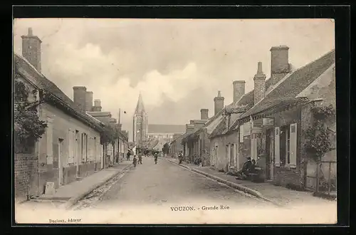 AK Vouzon, Grande Rue