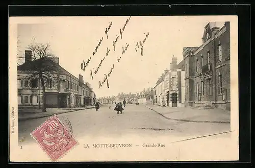 AK La Motte-Beuvron, Grande-Rue