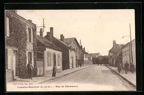 AK La Motte-Beuvron, Rue de Chaumont