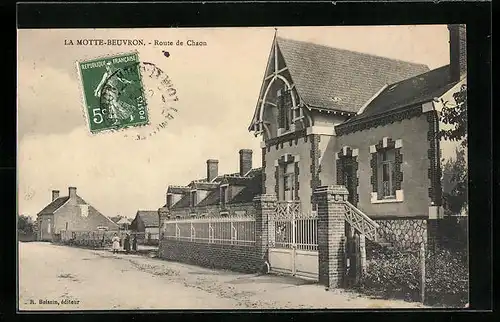 AK La Motte-Beuvron, Route de Chaon
