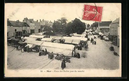 AK Mer, Place des Halles jour du marché