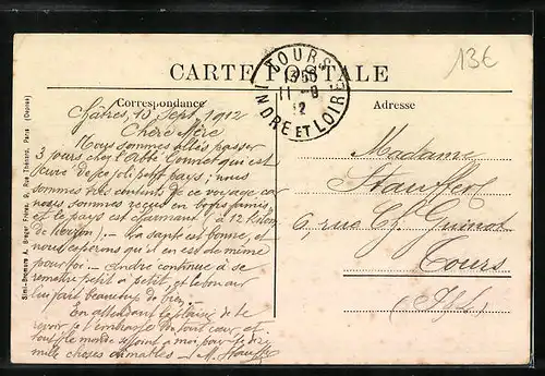 AK Chatres, Place de l`Eglise