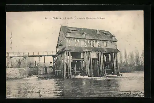 AK Chatres, Moulin Boutet sur le Cher