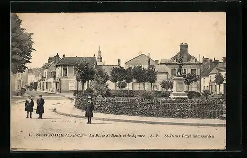 AK Montoire, La Place St-Denis et le Square