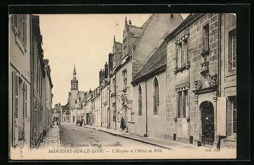 AK Montoire, L`Hospice et l`Hotel de Ville