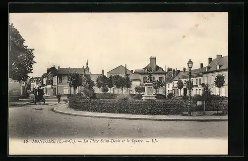 AK Montoire, La Place Saint-Denis et le Square