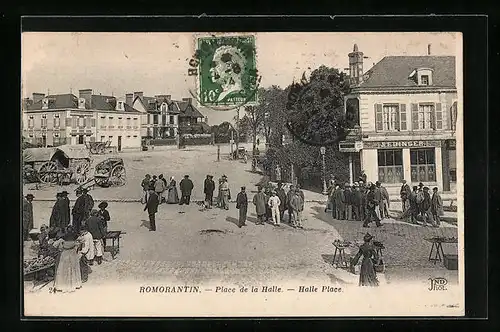 AK Romorantin, Place de la Halle