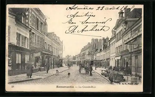 AK Romorantin, La Grande-Rue