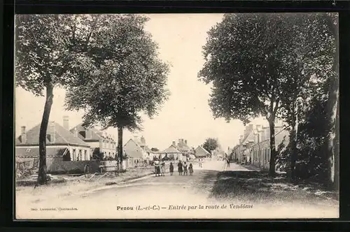 AK Pezou, Entrée par la route Vendome