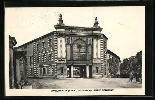 AK Romorantin, Entrée de l`Usine Normant