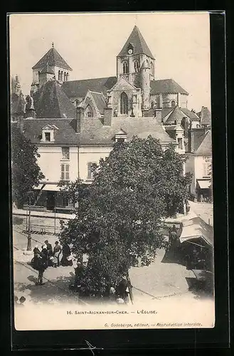 AK Saint-Aignan-sur-Cher, L`Eglise