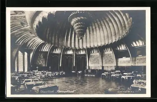 AK Düsseldorf, Grosse Ausstellung 1926, Rheingoldsaal