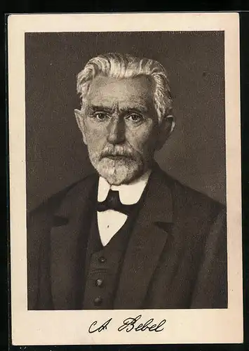 AK Portrait von August Bebel