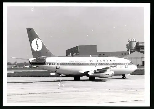 Fotografie Flugzeug Boeing 737, Passagierflugzeug der Sabena, Kennung OO-SDH