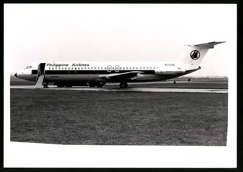 Fotografie Flugzeug BAC 1-11, Passagierflugzeug der Philippine Airlines, Kennung PI-C1191