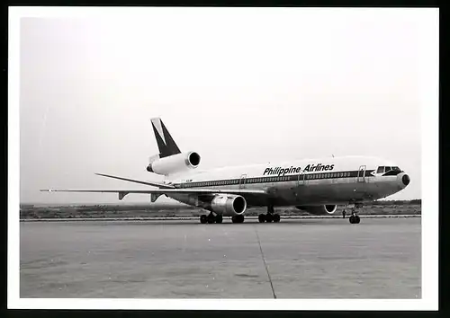 Fotografie Flugzeug Douglas DC-10, Passagierflugzeug der Philippine Airlines, Kennung PH-DTC