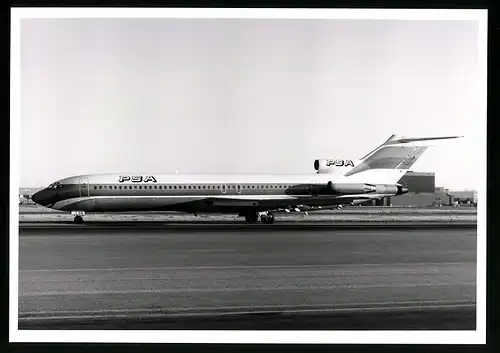 Fotografie Flugzeug Boeing 727, Passagierflugzeug der PSA