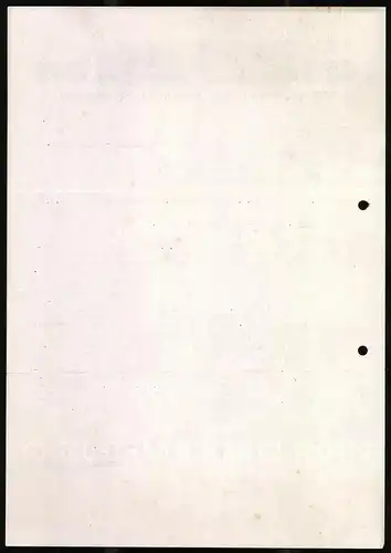 Rechnung Ravensburg 1952, Parkettfabrik Carl Sterkel, Blick auf die Werksanlage