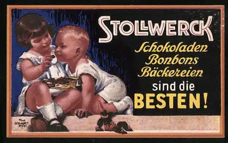 Vertreterkarte Norderstedt, Stollwerck, Schokoladen, Bonbons, Bäckereien