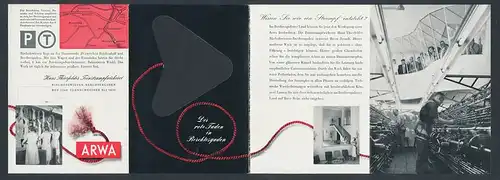 Vertreterkarte Berchtesgaden, Feinstrumpfwirkerei Hans Thierfelder, Berchtesgadens roter Faden