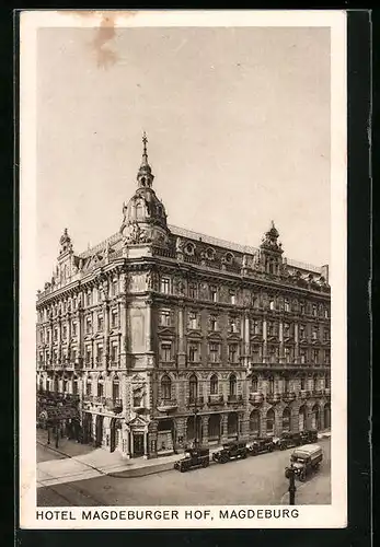 AK Magdeburg, Hotel Magdeburger Hof