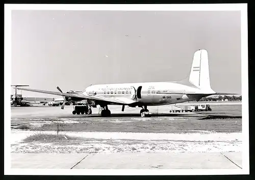 Fotografie Flugzeug Douglas DC-6, Passagierflugzeug der Servicio Aereo De Honduras S.A., Kennung HR-SAO