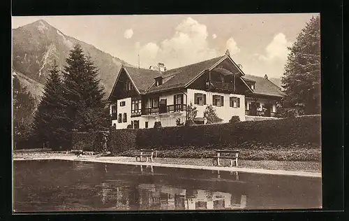 AK Marquartstein, Waldhotel und Pension Marienbad