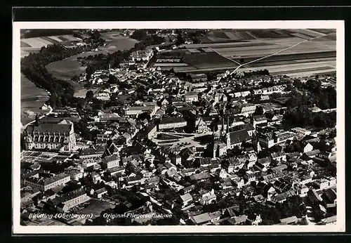 AK Altötting /Oberbayern, Fliegeraufnahme vom Ort