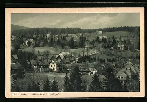 AK Schreiberhau, Weissbachtal, Panorama