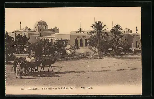 AK Biskra, Le Casino et le Palace Hôtel