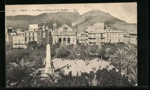 AK Oran, La Place d`Armes et le Théâtre