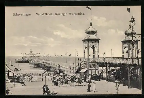 AK Scheveningen, Wandelhoofd Koningin Wilhelmina